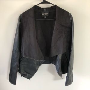 Express faux leather jacket